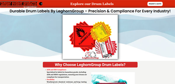 drum lables