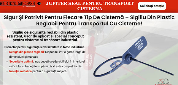 JUPITER SEAL PENTRU TRANSPORT CISTERNA